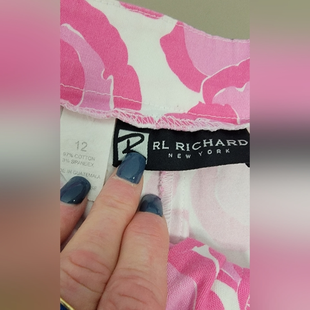 RL RICHARD NEW YORK CAPRI SIZE 12 - Picture 3 of 3